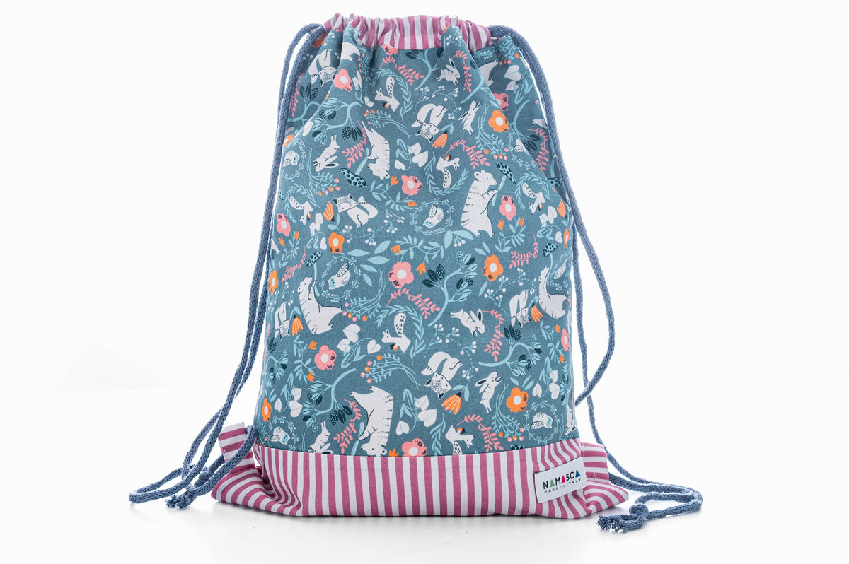 Sacca asilo in cotone — Blue Dream