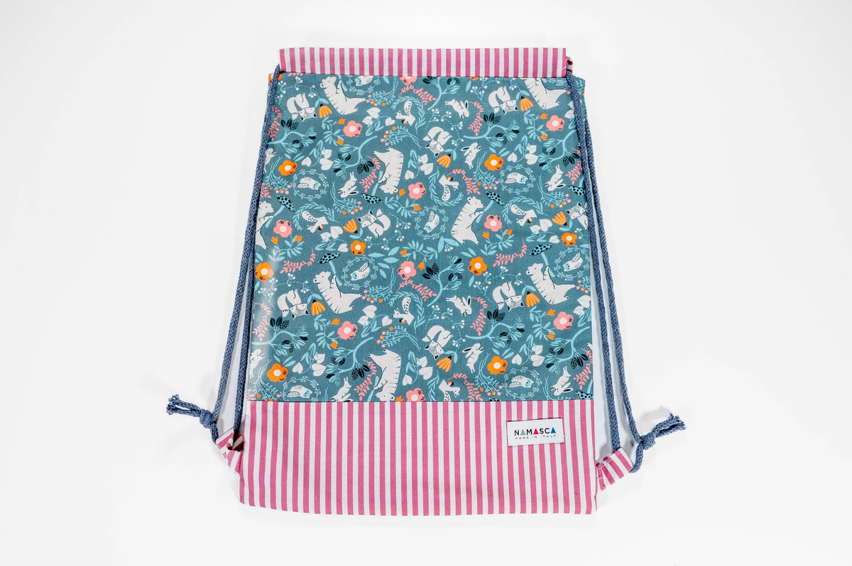 Sacca asilo in cotone — Blue Dream
