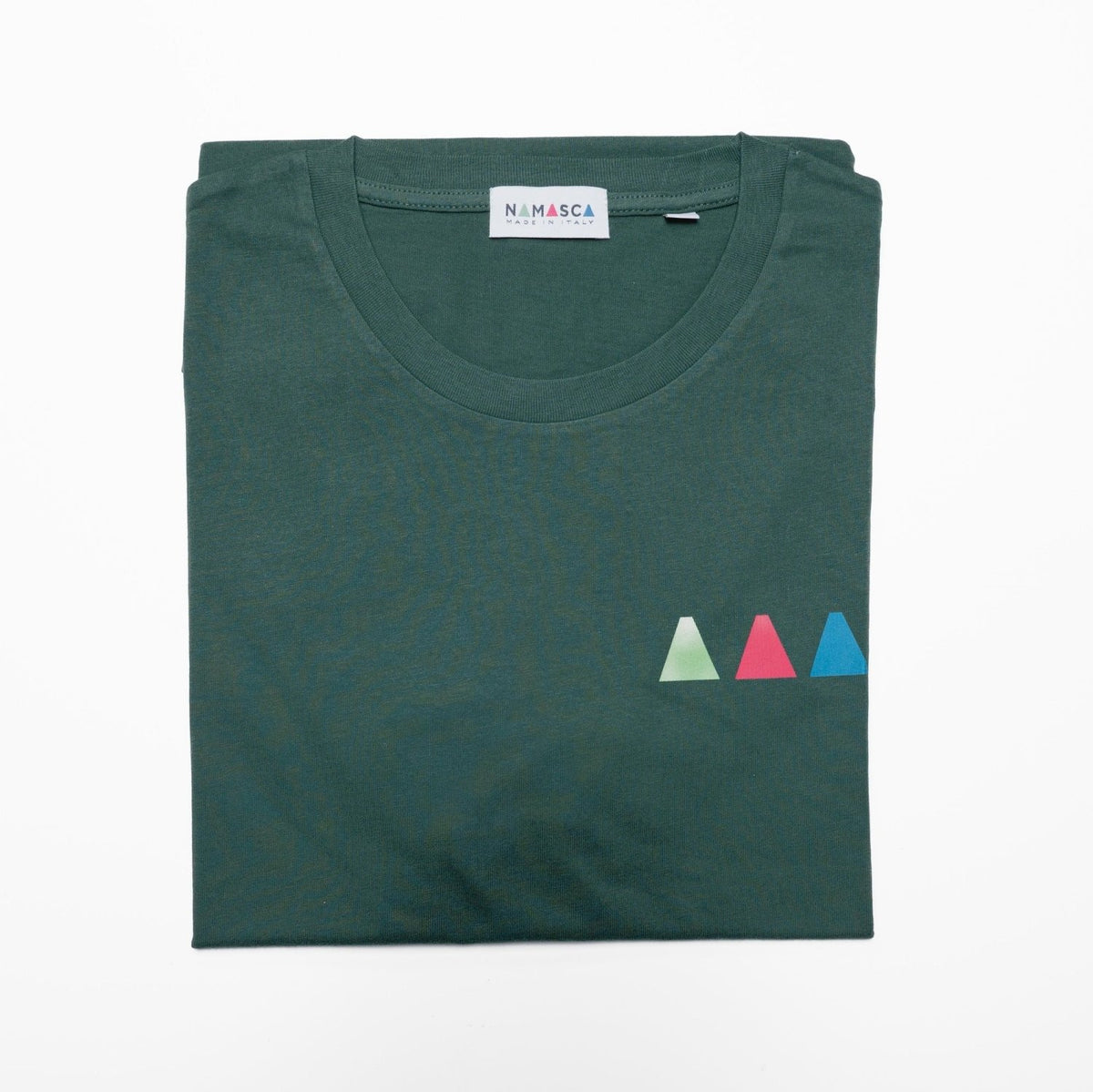 Classic-T Verde — maglietta in cotone bio - Namasca