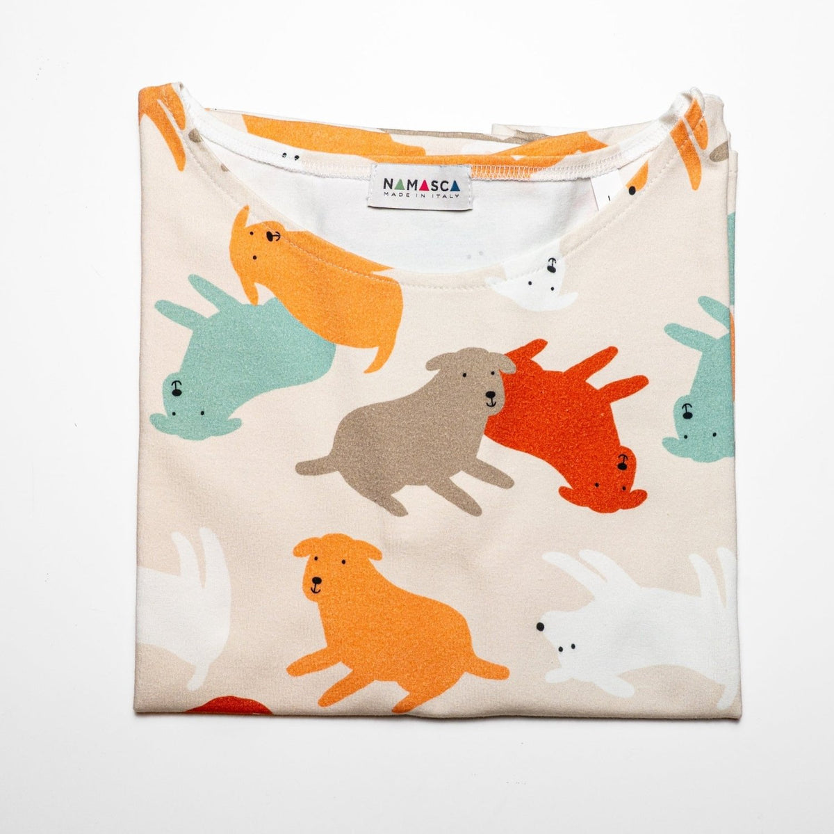 Kimono Dogs — maglietta in cotone bio - Namasca