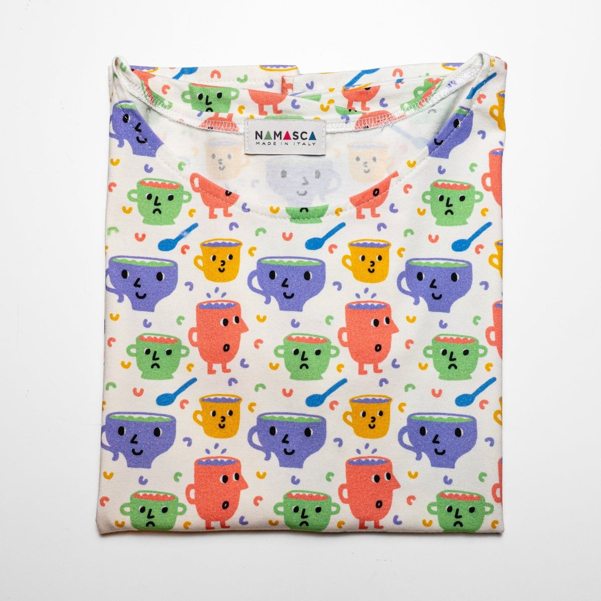 Kimono Tazzine — maglietta in cotone bio - Namasca
