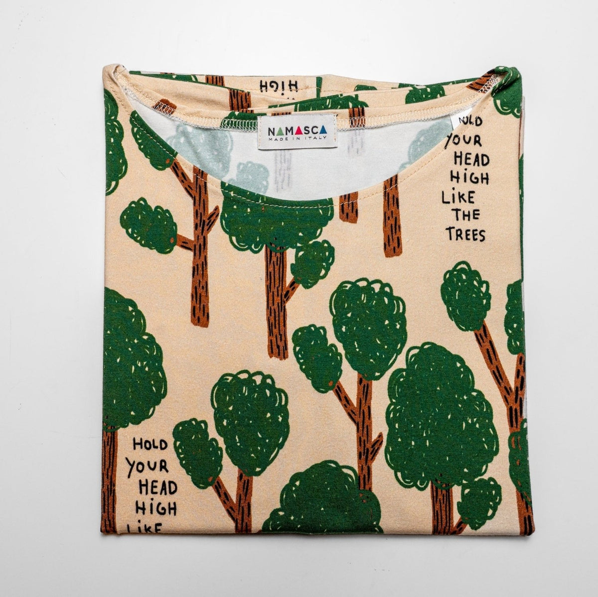 Kimono Trees — maglietta in cotone bio - Namasca