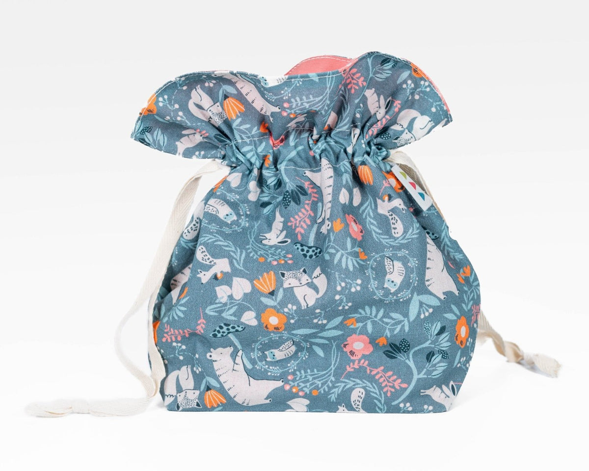 Sacchetto porta tutto in cotone — Blue Dream - Namasca