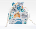 Sacchetto porta tutto in cotone — Cats - Namasca